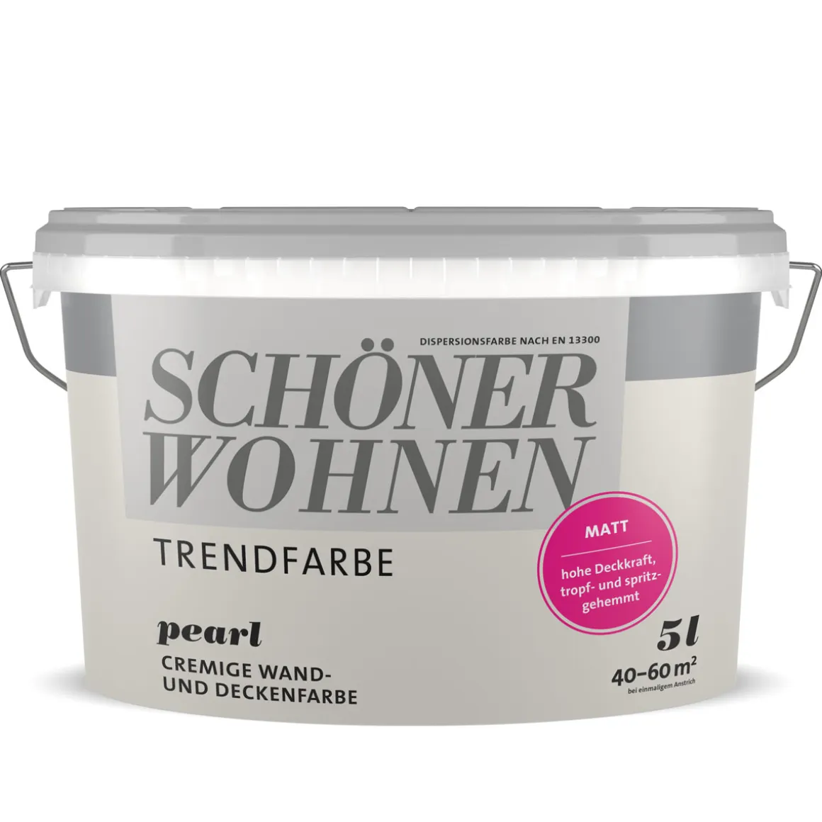 Schöner Wohnen Farbe Trendfarbe Pearl Matt 5 L
