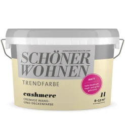 Schöner Wohnen Farbe Trendfarbe Cashmere Matt 1 L