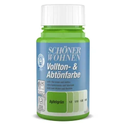 Schöner Wohnen Farbe Voll-und Abtönfarbe Apfelgrün 0,125 L