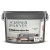 Schöner Wohnen Farbe  Wandfarbe Glimmerfarbe silvershine grey 2,5 Liter