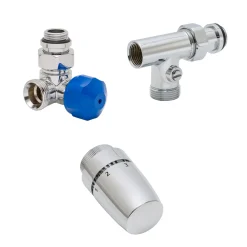 Schulte ExpressPlus Set Mischbetrieb verchromt Version rechts