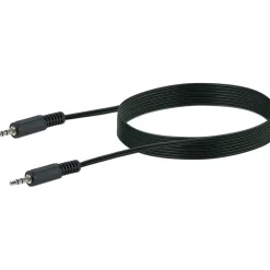 Schwaiger A-Audio-Anschlusskabel Stereo 1,5m schwarz