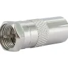 Schwaiger Adapter für IEC-Stecker/F-Buchse silber