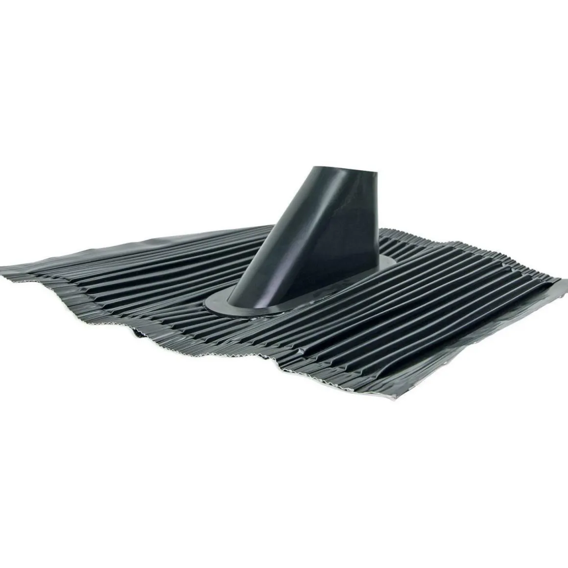 Schwaiger Alu-Dachhaube schwarz 42-60 mm