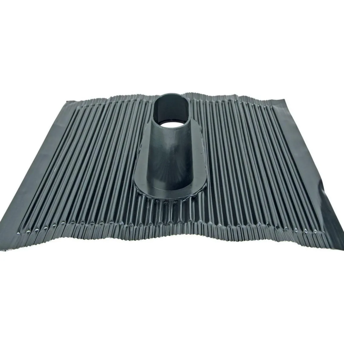 Schwaiger Alu-Dachhaube schwarz 42-60 mm