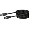 Schwaiger Antennenkabel 75 dB 7,5 m schwarz