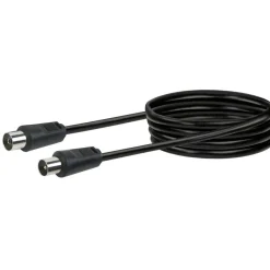 Schwaiger Antennenkabel 75 dB 3 m schwrz