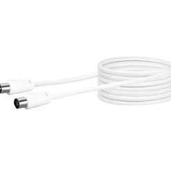 Schwaiger Antennenkabel 75 dB 7,5 m weiß