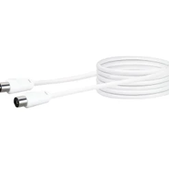 Schwaiger Antennenkabel 75 dB 5 m weiß