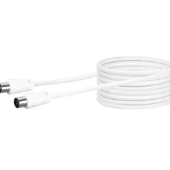 Schwaiger Antennenkabel 75 dB 15 m weiß