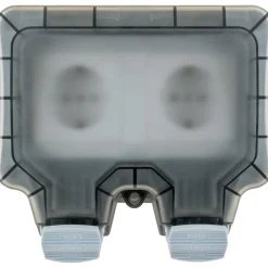 Schwaiger  Außensteckdose Aufputz 2-fach IP66