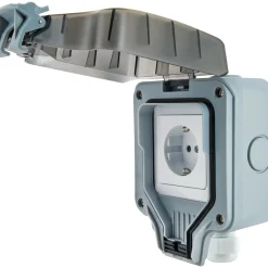 Schwaiger  Außensteckdose Aufputz 1-fach IP66