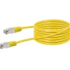 Schwaiger CAT5e-Netzwerkkabel gelb 5 m