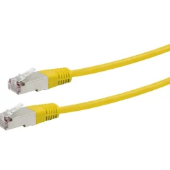 Schwaiger CAT5e-Netzwerkkabel gelb 5 m