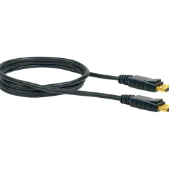 Schwaiger  DisplayPort Anschlusskabel 2 m schwarz