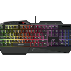 Schwaiger  Gaming Tastatur mit Farbwechsel-LED
