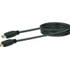Schwaiger HDMI-Kabel 0,7 m schwarz