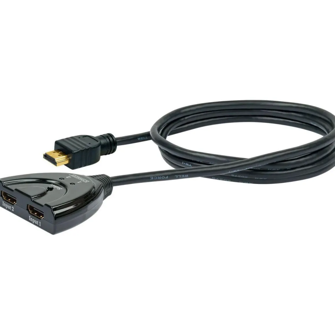 Schwaiger HDMI-Umschalter 2in1 automatisch 0,7 m