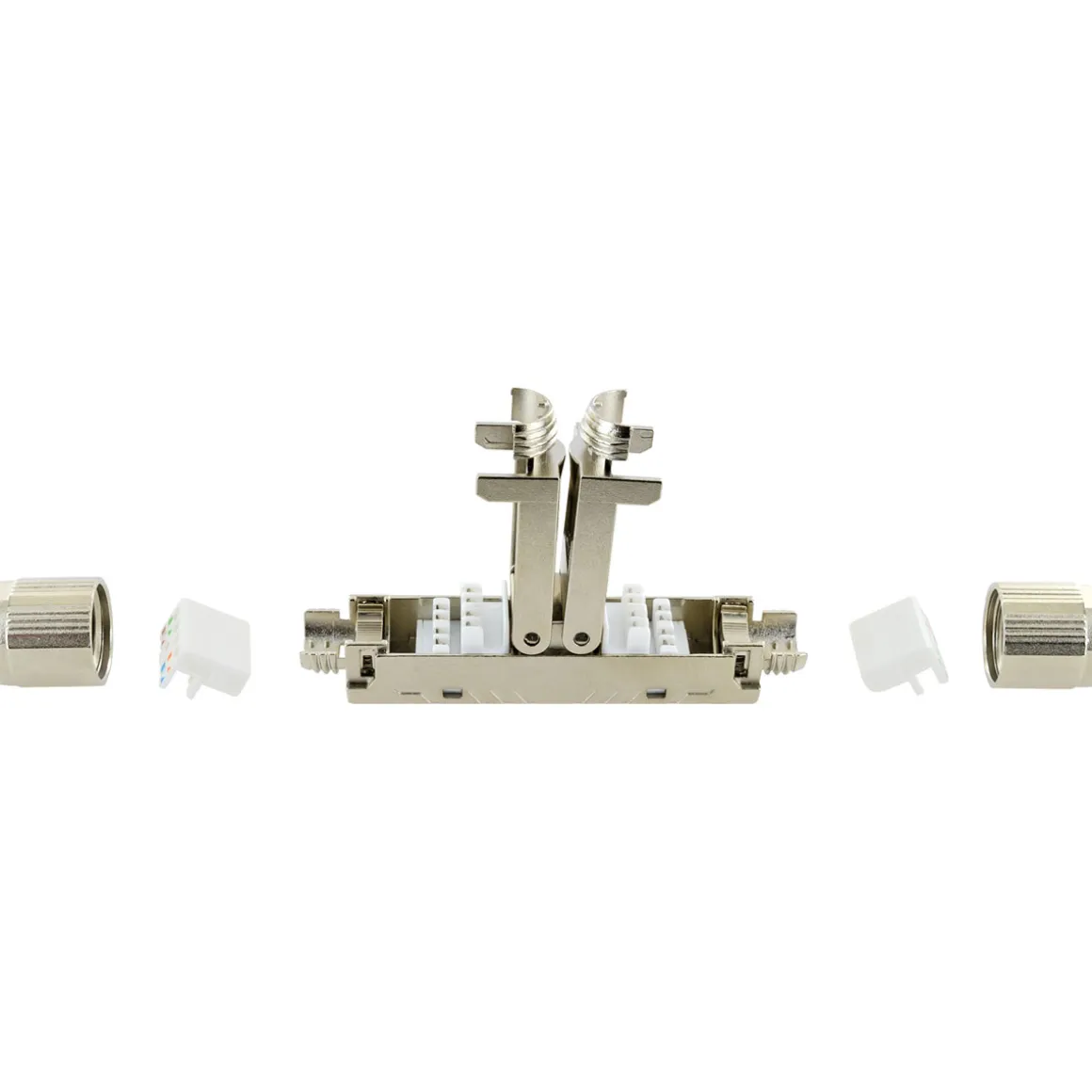 Schwaiger Keystone Netzwerkkabelverbinder CAT 6A werkzeuglos