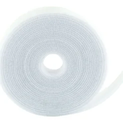 Schwaiger  Klettband-Rolle 3 m weiß