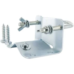 Schwaiger Mastfuß mit Erdungsklemme 60 mm