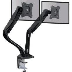Schwaiger  Monitor-Tischhalter Full Motion 2 für 2 Monitore bis 29 Zoll