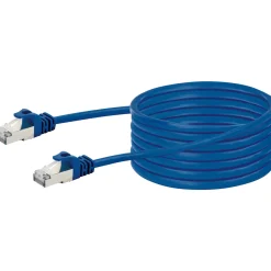 Schwaiger  Netzwerkkabel CAT8 10 m blau