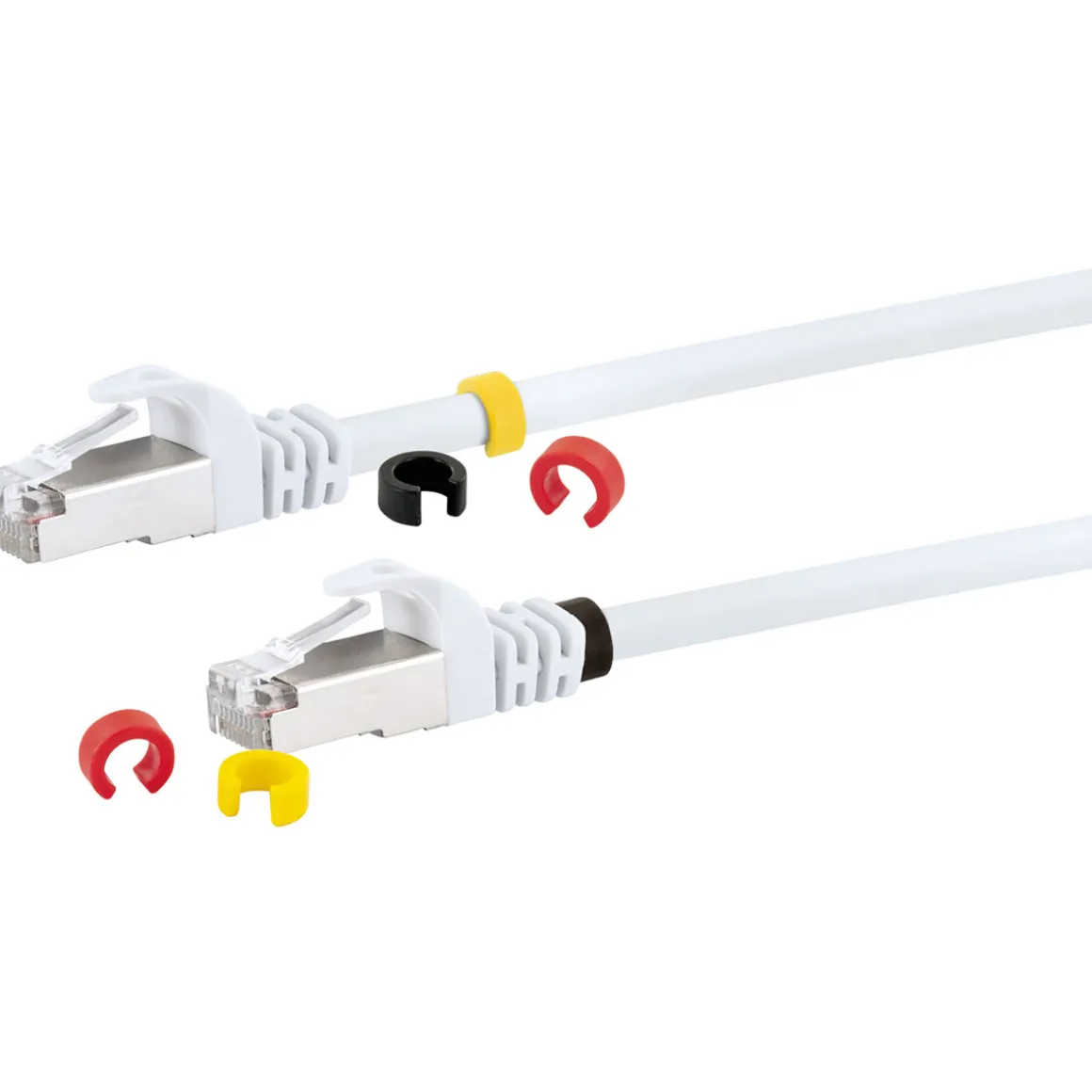 Schwaiger Netzwerkkabel CAT7 10 m weiß