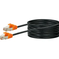 Schwaiger  Netzwerkkabel CAT7 10 m orange