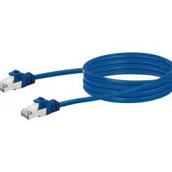 Schwaiger  Netzwerkkabel CAT8 2 m blau