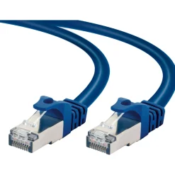 Schwaiger  Netzwerkkabel CAT8 2 m blau