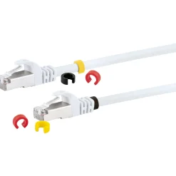 Schwaiger  Netzwerkkabel CAT7 0,5 m weiß