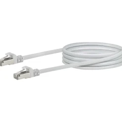 Schwaiger Netzwerkkabel CAT6 250Mhz 1Gbit/s 1m weiß