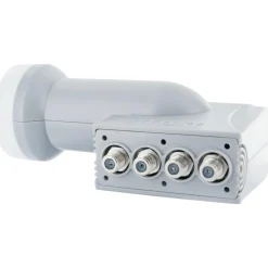 Schwaiger Quad-Switch LNB mit Gummischutz