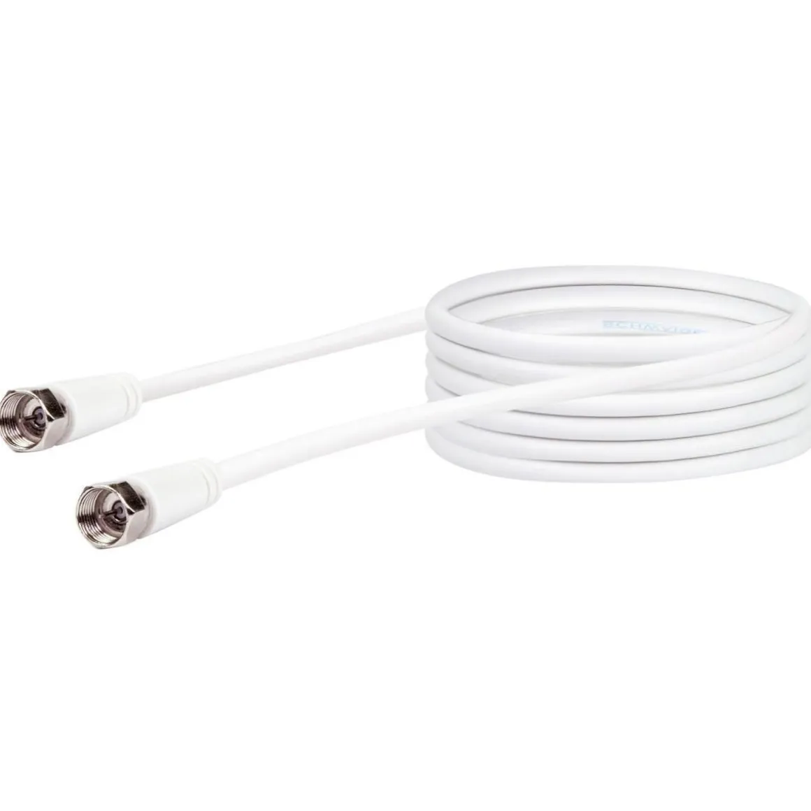 Schwaiger SAT-Antennenkabel 90 dB 5 m schwarz mit F-Stecker und F-Stecker
