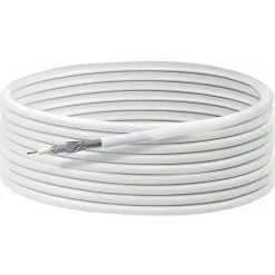 Schwaiger SAT-Koaxialkabel 110 dB 10m weiß