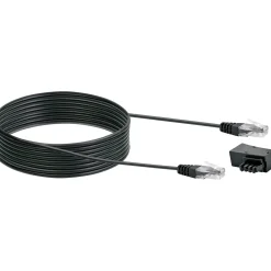 Schwaiger Steckeradapter TAE/DSL mit Modemkabel 6m