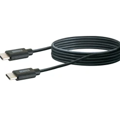 Schwaiger  Sync und Ladekabel Typ C 2 m schwarz