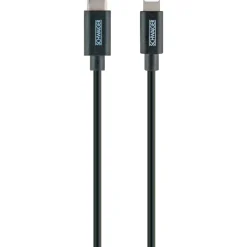 Schwaiger  Sync und Ladekabel für Apple 2 m schwarz