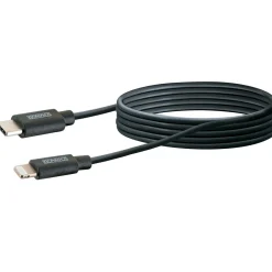 Schwaiger  Sync und Ladekabel für Apple 2 m schwarz