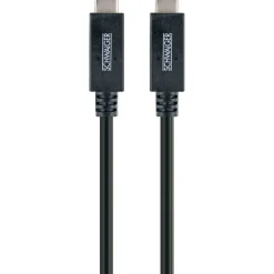 Schwaiger Sync- und Ladekabel Type C/C 1m