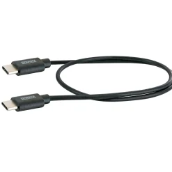 Schwaiger  Sync und Ladekabel Typ C 0,5 m schwarz