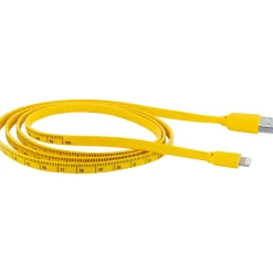 Schwaiger  Sync und Ladekabel für Apple mit Maßband 1,2 m