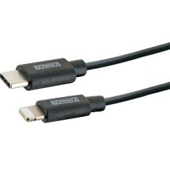 Schwaiger  Sync und Ladekabel für Apple 0,5 m schwarz