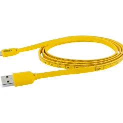 Schwaiger Sync und Ladekabel Micro USB mit Maßband 1,2 m