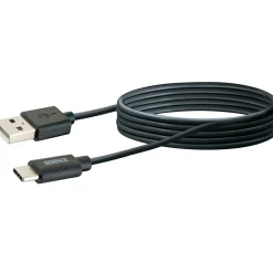 Schwaiger  Sync und Ladekabel Typ C auf A 2 m