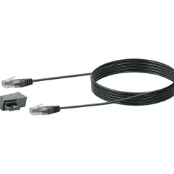 Schwaiger TAE/DSL-Leitung/Steckeradapter mit Modemkabel 3 m
