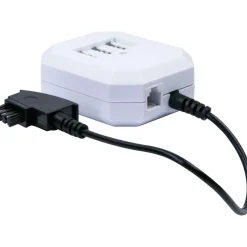 Schwaiger Telefon-Anschlussverteiler 4-fach für Aufputz weiß