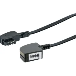 Schwaiger  Telefon-Verlängerung TAE 6 m schwarz