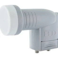 Schwaiger TWIN-LNB mit Gummischutz